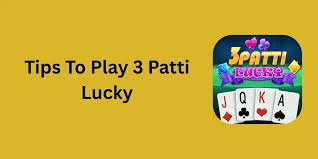 3 Patti Lucky Beginner Guide